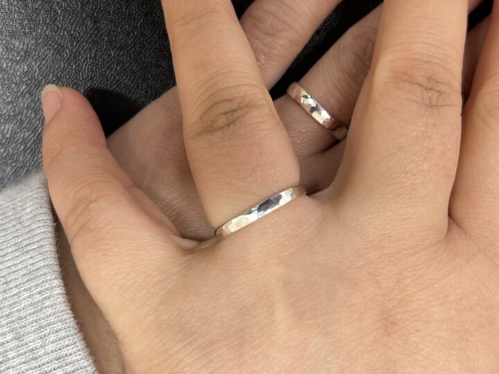 彼氏との思い出作りに手作りリング体験 和歌山県 30代 女性の画像
