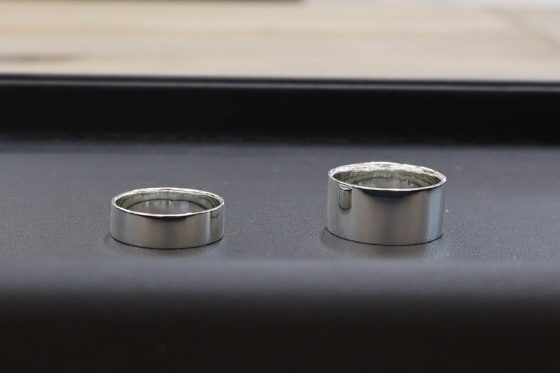 手作りリング体験で作られたリングのリペア(修理)のご依頼の画像